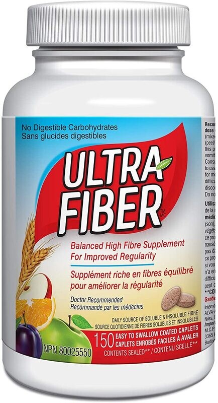 Ultra Fiber Coated Caplets