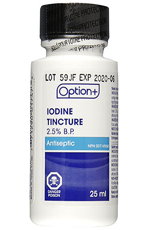 Option+Iodine 2.5% 25Ml