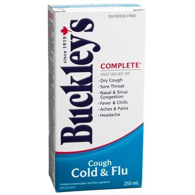 Buckley's Complete Cough, Cold & Flu Mucus Relief