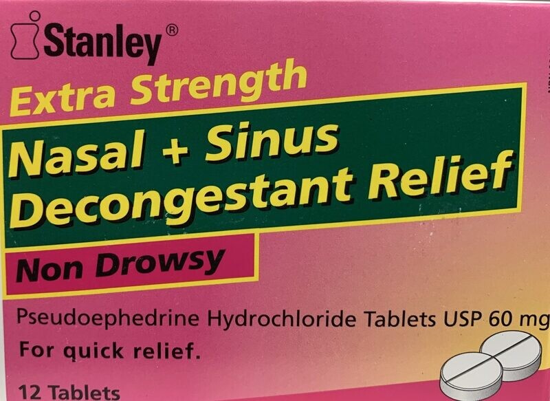 Stanley Decongestant 60mg