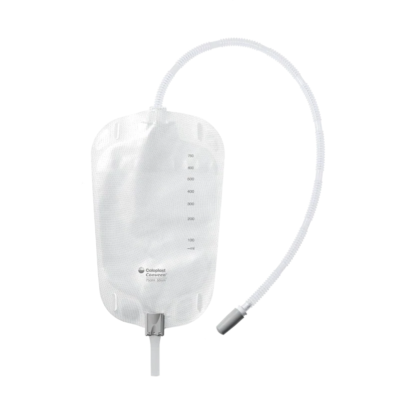 Conveen® Security+ leg bag, Clamp outlet, non-sterile