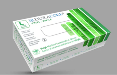 Duracore® Vinyl Medical Examination Gloves