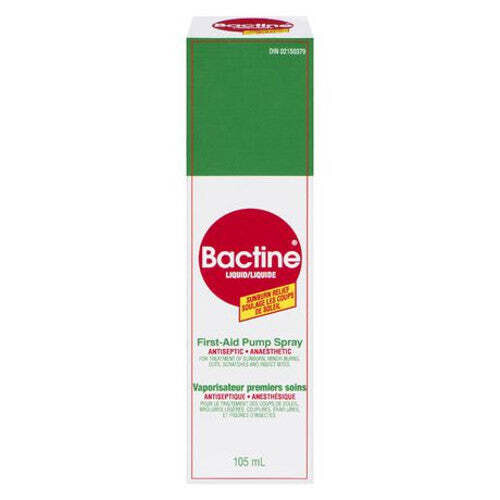 BACTINE SP FIRST AID PUMP 105ML