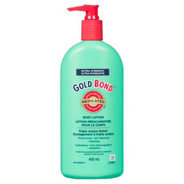 Gold Bond Medicated Extra Strength Body Lotion 400 ml