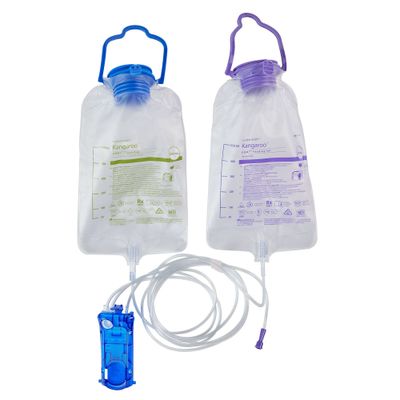 Kangaroo OMNI™ Pump Sets with Flush Bag Kangaroo OMNI™ Pump Sets with Flush Bag