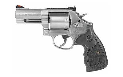 S&amp;W 686 PLUS DLX 357 3″ STS 7RD WD