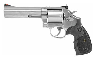 S&amp;W 686 PLUS DLX 357 5" STS 7RD WD