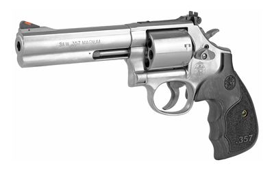 S&amp;W 686 PLUS DLX 357 5&quot; STS 7RD WD
