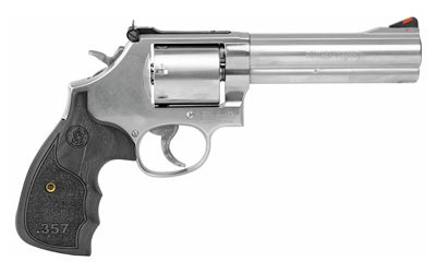 S&amp;W 686 PLUS DLX 357 5" STS 7RD WD