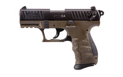 WAL P22 22LR 3.4″ 10RD MIL GREEN CA