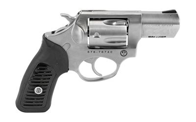RUGER SP101 9MM 2.25″ STN 5RD HMR FS