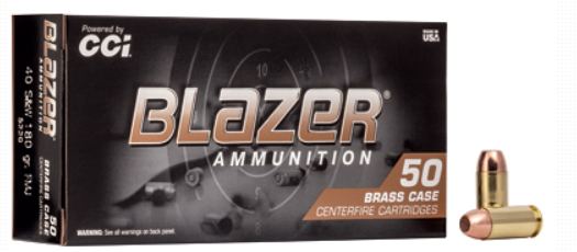 BLAZER BRASS 40SW 180GR FMJ 50/1000