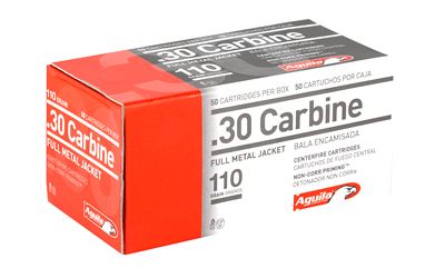 AGUILA 30CARB 110GR FMJ 50/1000