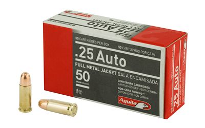 AGUILA 25ACP 50GR FMJ 50/1000