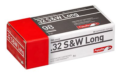 AGUILA 32S&amp;W LONG 98GR LRN 50/1000