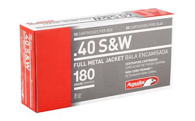 AGUILA 40SW 180GR FMJ 50/1000