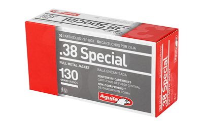AGUILA 38SPL 130GR FMJ 50/1000