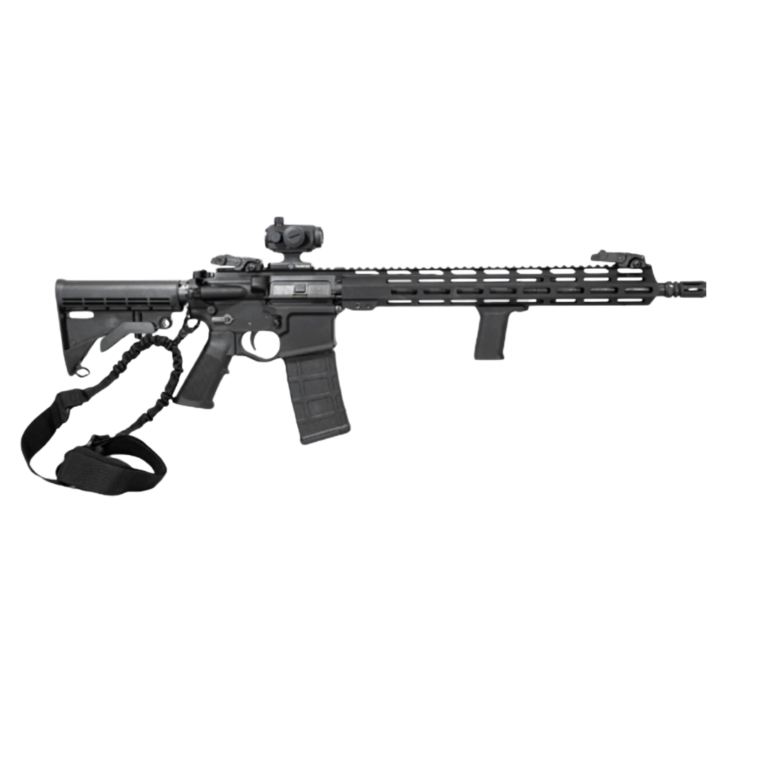 Raptor Defense RD-15 Rifle Mid-length, Fixed Mag, 5.56 NATO, 16&quot; Barrel - Red Dot Combo Kit