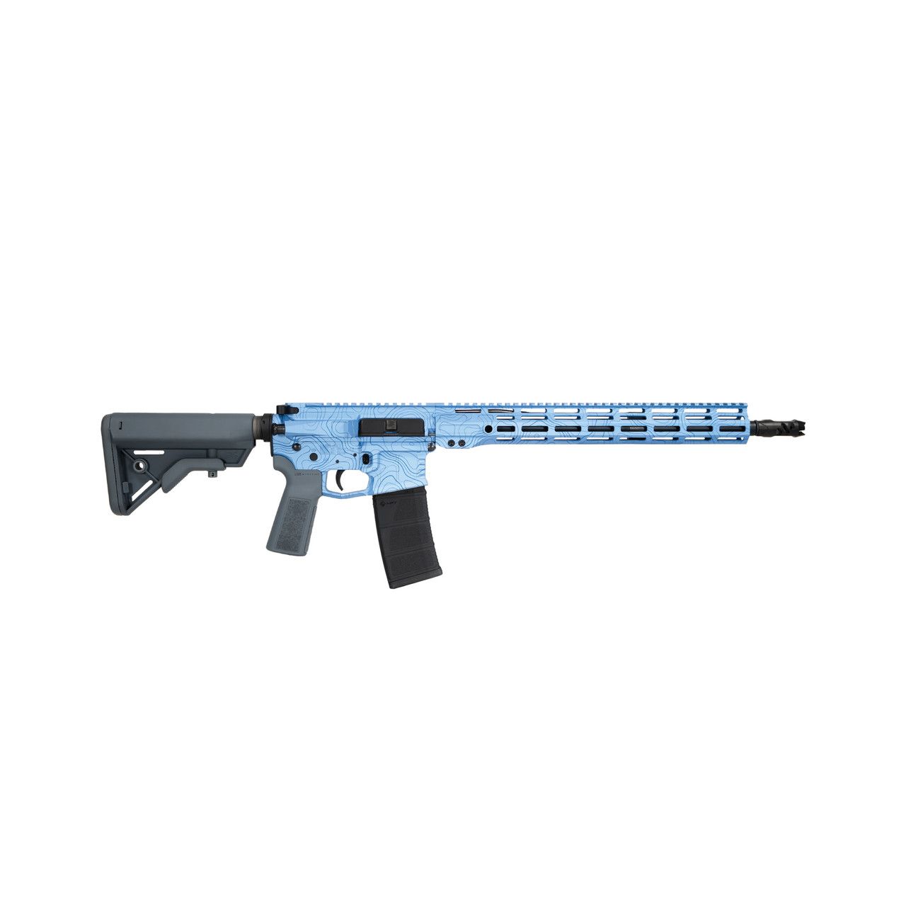 Warrior Systems WSM15 Series Rifle CA Compliant 16&quot; 5.56x45mm - light blue