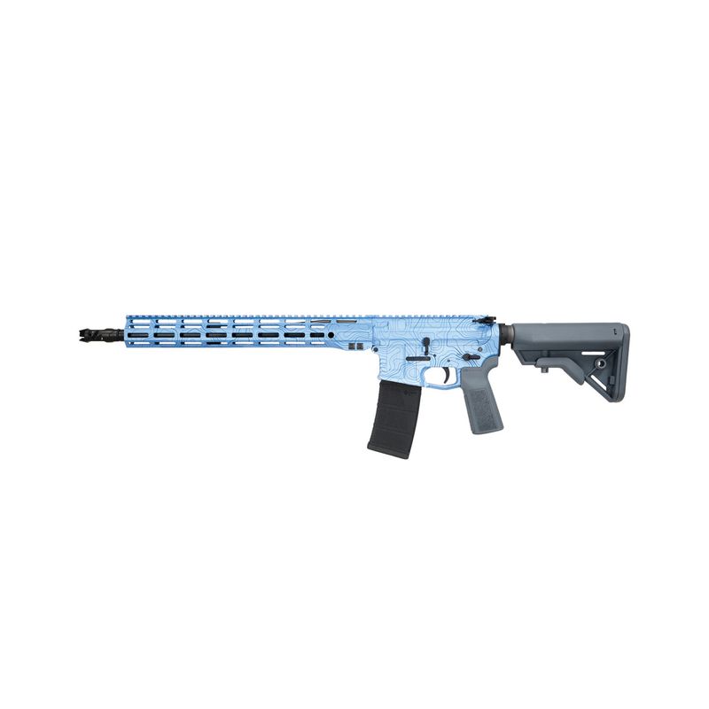 Warrior Systems WSM15 Series Rifle CA Compliant 16" 5.56x45mm - light blue