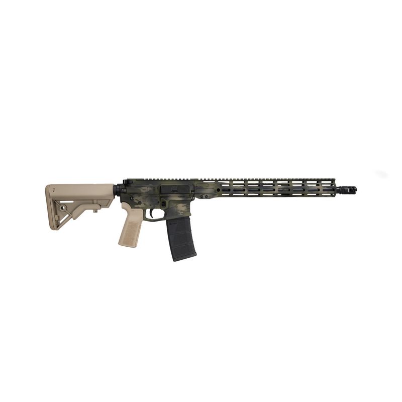 Warrior Systems WSM15 Series Rifle CA Compliant 16&quot; 5.56x45mm - dark camo