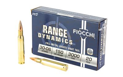 FIOCCHI 30-06 150GR FMJBT 20/200