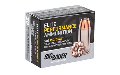 SIG AMMO 9MM 147GR JHP 20/200
