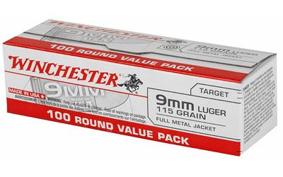 WIN USA 9MM 115GR FMJ 100/1000