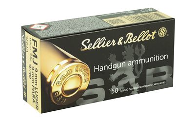 S&amp;B 9MM 115GR FMJ 50/1000
