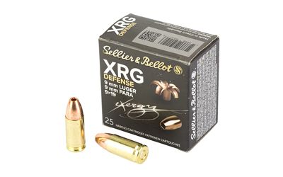 S&amp;B 9MM 100GR XRG 25/1000