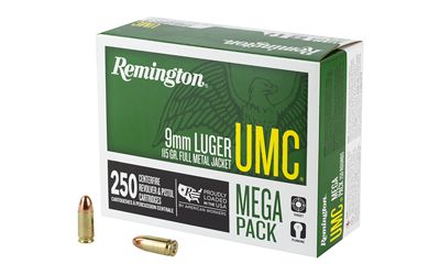 REM UMC MP 9MM 115GR FMJ 250/1000