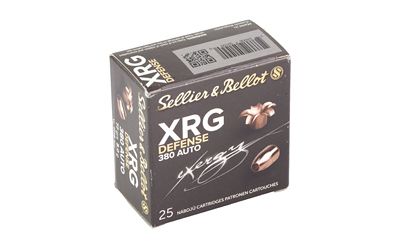 S&amp;B 380 ACP 77GR XRG 25/1000