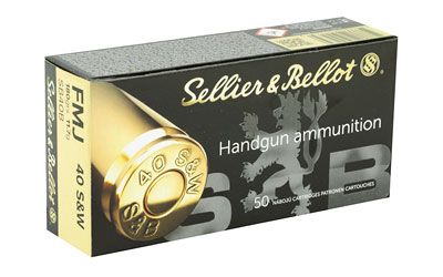 S&amp;B 40SW 180GR FMJ 50/1000