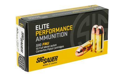 SIG AMMO 40SW 180GR FMJ 50/1000