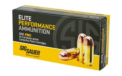 SIG AMMO 40SW 180GR FMJ 50/1000