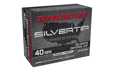 WIN SILVERTIP 40 S&amp;W 155GR HP 20/200