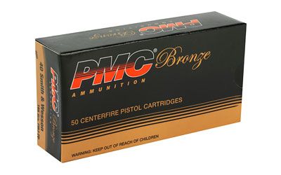 PMC BRNZ 40SW 165GR FMJ 50/1000