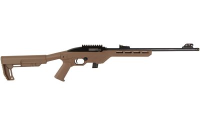 CITADEL TRAKR 22LR 18" SA 10RD FDE