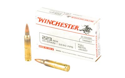 WIN USA TRGT 223REM 55GR FMJ 20/1000