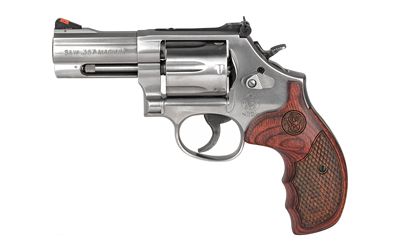 S&amp;W 686 PLUS DLX 357 3&quot; STS 7RD WD
