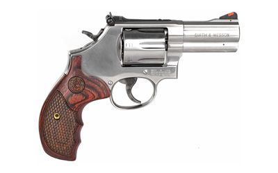 S&amp;W 686 PLUS DLX 357 3" STS 7RD WD