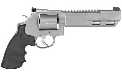 S&amp;W PC 686 357MAG 6" WGTD 6RD STS AS