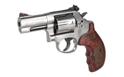 S&amp;W 686 PLUS DLX 357 3" STS 7RD WD