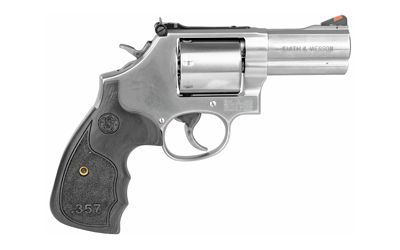 S&amp;W 686 PLUS DLX 357 3" STS 7RD WD