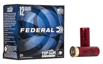 FED TOP GUN 12GA 2.75&quot; #8 1 OZ 25/