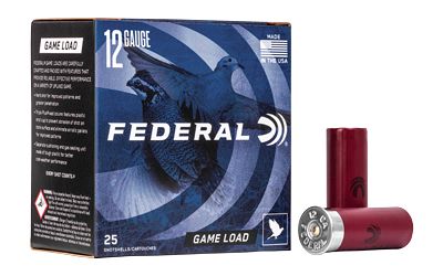 FED GAME LOAD 12GA 2 3/4&quot; #6 25/250