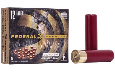 FED PRM VSHOK 12GA 3.5&quot; 00 BUCK 5/50
