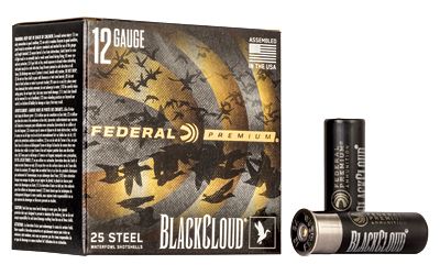 FED BLK CLOUD 12GA 3&quot; BB 25/250