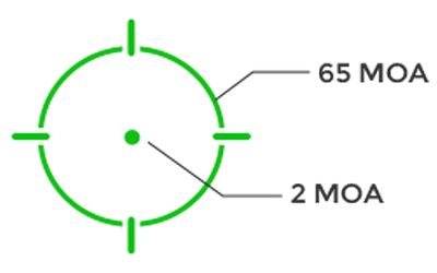 H-SUN AEMS GRN MULTI RET SOLAR SIGHT