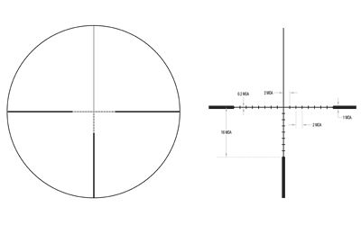 TRIJICON ASCENT 3-12X40 BDC TARGET